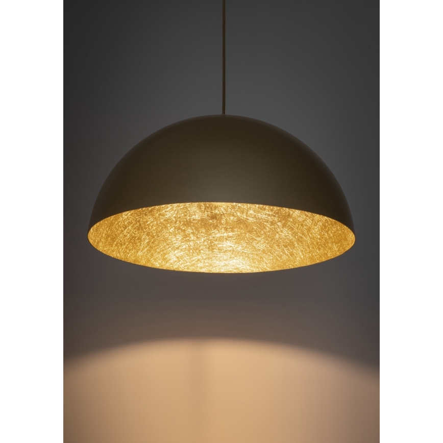 Hängeleuchte an Schnur SFERA 1xE27/60W/230V d 70 cm golden