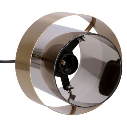 Hängeleuchte an Schnur SPIEGA 3xE27/60W/230V golden/schwarz