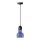 Hängeleuchte an Schnur TERRAZZO 1xE27/60W/230V d 12 cm blau