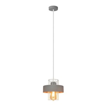 Hängeleuchte an Schnur VOLTA 1xE27/15W/230V grau