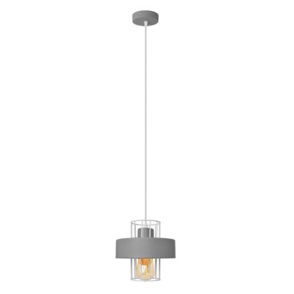 Hängeleuchte an Schnur VOLTA 1xE27/15W/230V grau