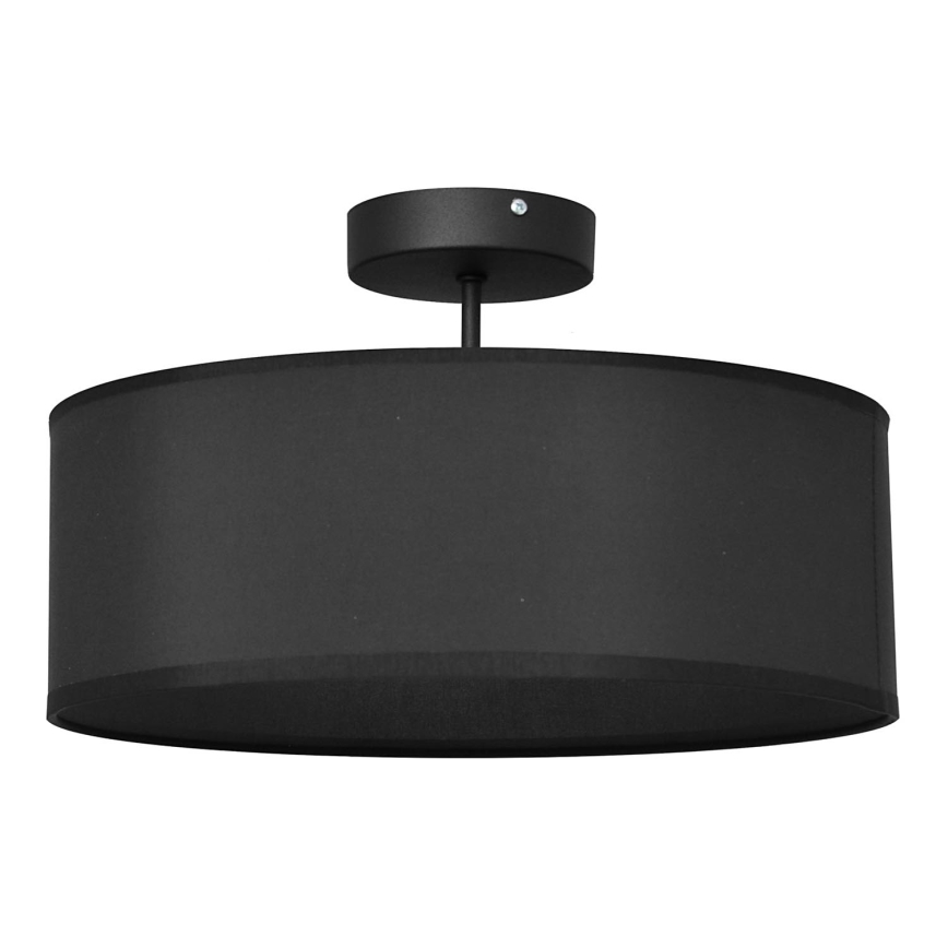 Hängeleuchte an Stange ALBA 3xE27/15W/230V schwarz