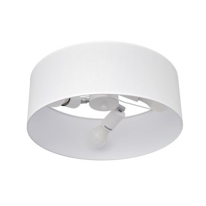 Hängeleuchte an Stange ALBA 3xE27/15W/230V weiß
