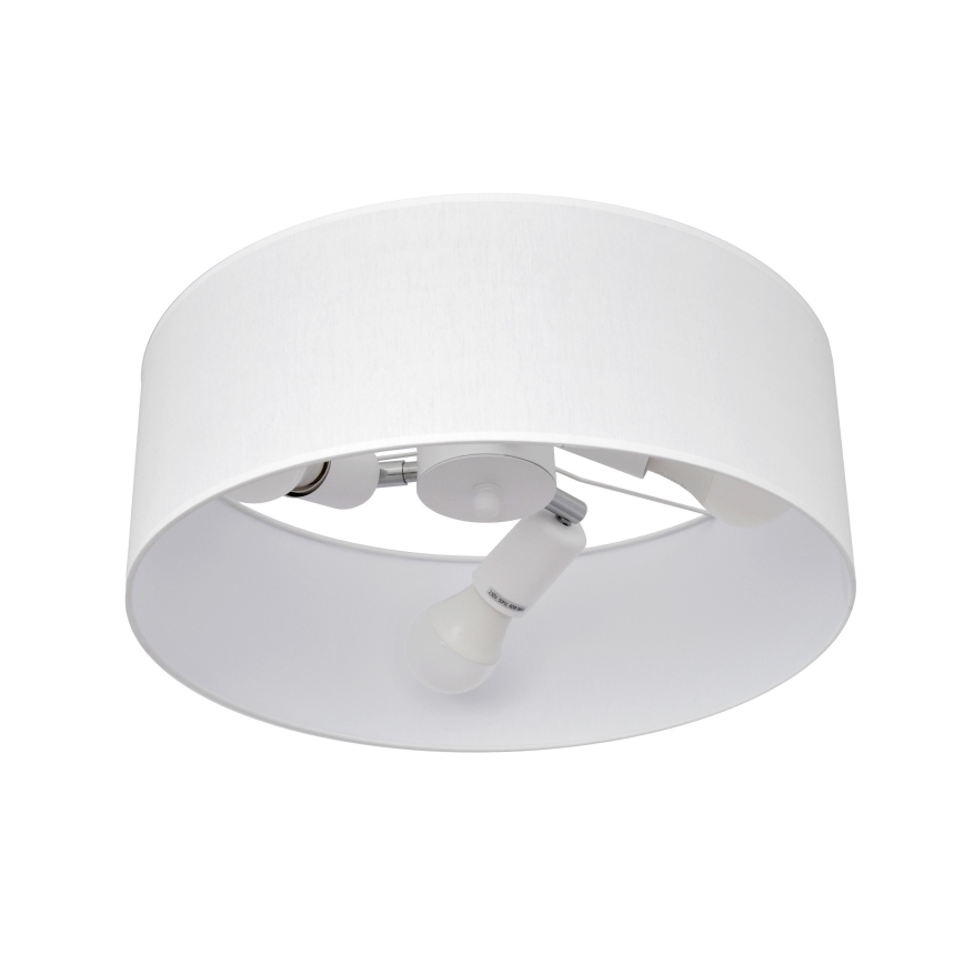 Hängeleuchte an Stange ALBA 3xE27/15W/230V weiß