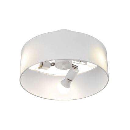Hängeleuchte an Stange ALBA 3xE27/15W/230V weiß