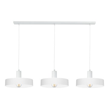 Hängeleuchte ARCANE 3xE27/60W/230V weiß