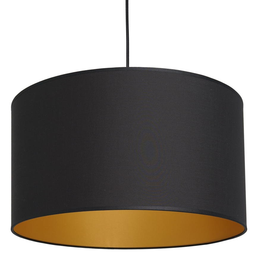 Hängeleuchte ARDEN 1xE27/60W/230V d. 40 cm schwarz/gold