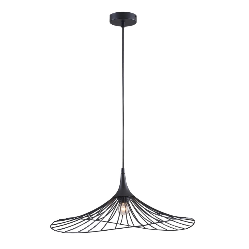 Hängeleuchte ARIELLE 1xE27/20W/230V d 50 cm schwarz