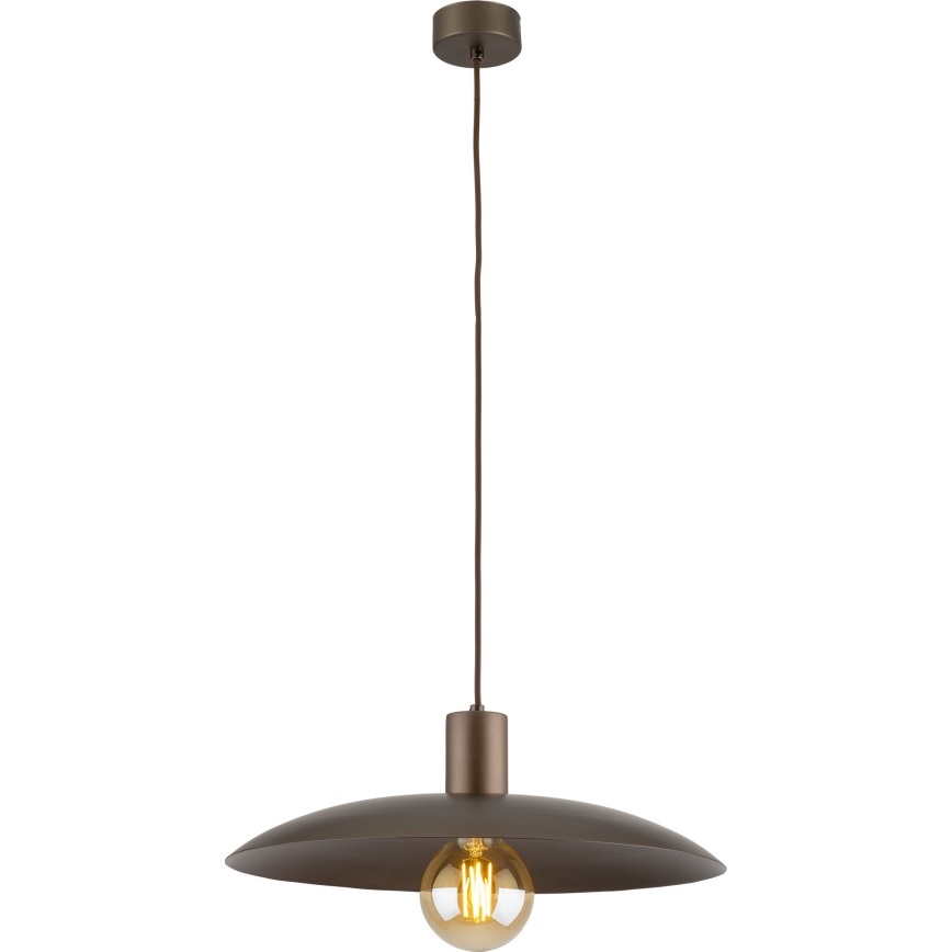 Hängeleuchte ASTRA 1xE27/15W/230V d 41 cm braun
