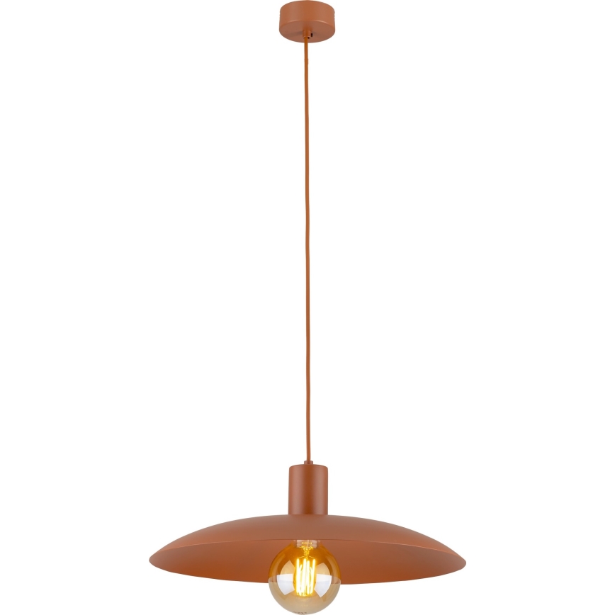 Hängeleuchte ASTRA 1xE27/15W/230V d 41 cm ziegelrot