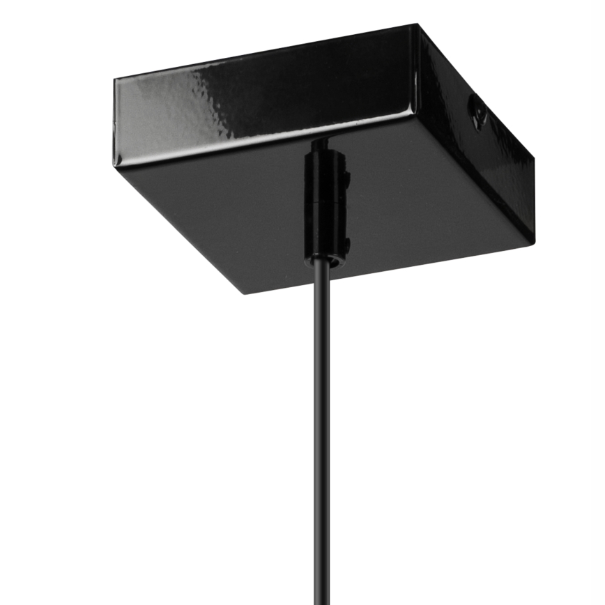 Hängeleuchte ASTRID 1xE27/60W/230V glänzend schwarz