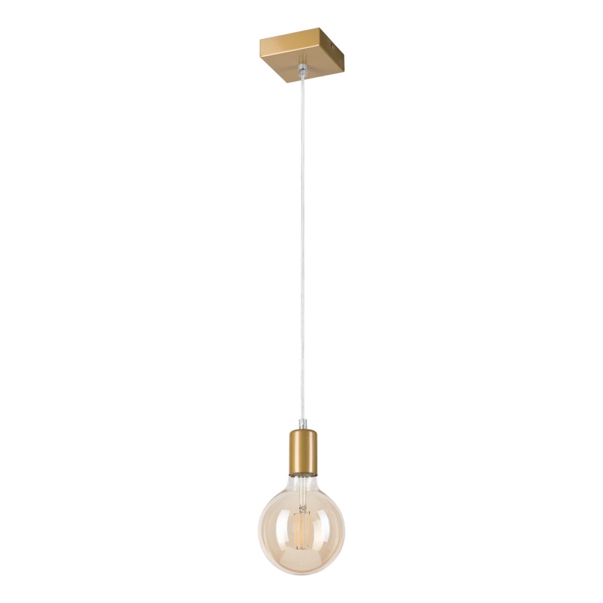 Hängeleuchte ASTRID 1xE27/60W/230V golden