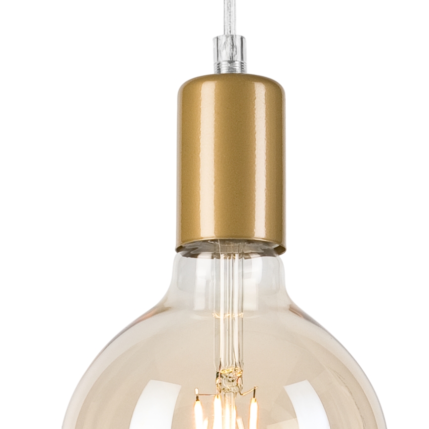 Hängeleuchte ASTRID 1xE27/60W/230V golden