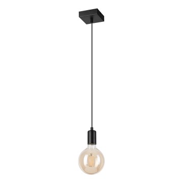 Hängeleuchte ASTRID 1xE27/60W/230V matt schwarz