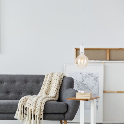Hängeleuchte ASTRID 1xE27/60W/230V weiß