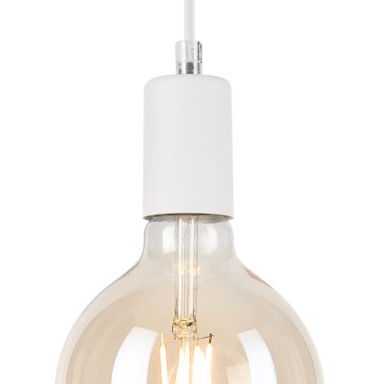 Hängeleuchte ASTRID 1xE27/60W/230V weiß