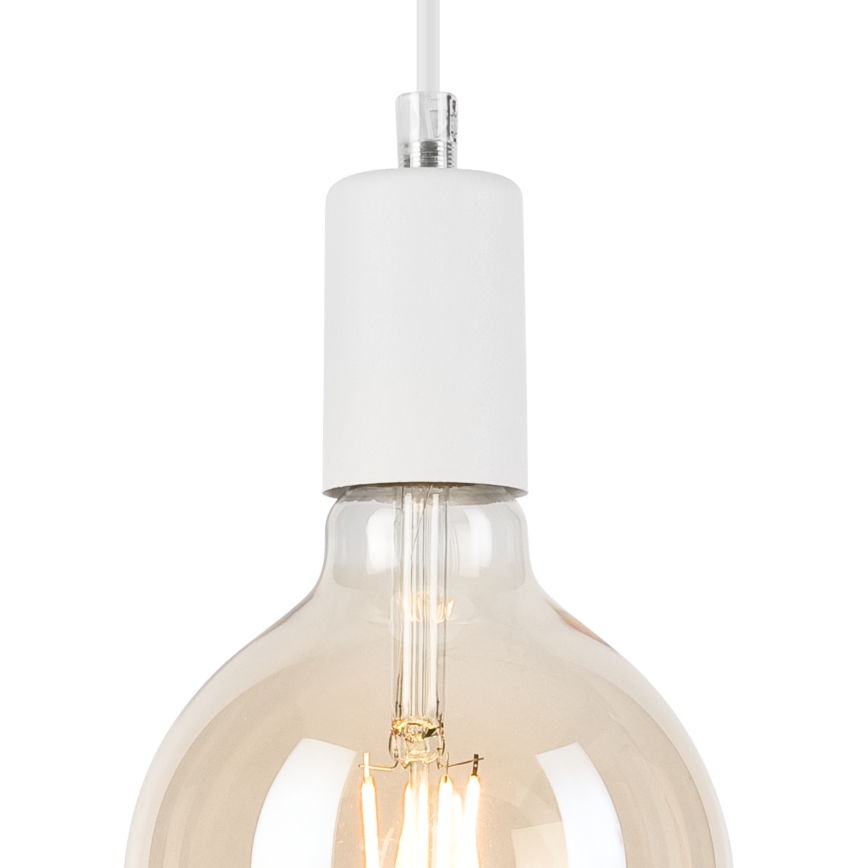 Hängeleuchte ASTRID 1xE27/60W/230V weiß