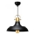 Hängeleuchte AYD mit Kabel 1xE27/40W/230V schwarz/gold