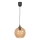 Hängeleuchte BALL 1xE27/60W/230V d 20 cm beige