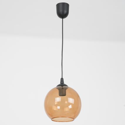 Hängeleuchte BALL 1xE27/60W/230V d 20 cm beige