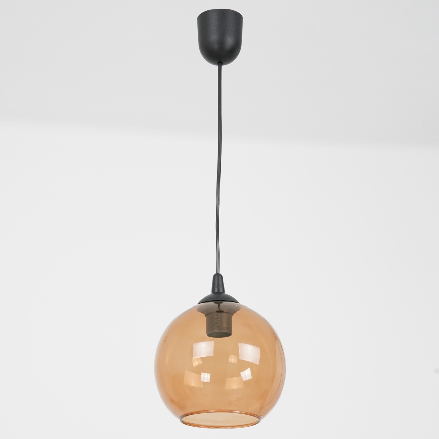 Hängeleuchte BALL 1xE27/60W/230V d 20 cm beige