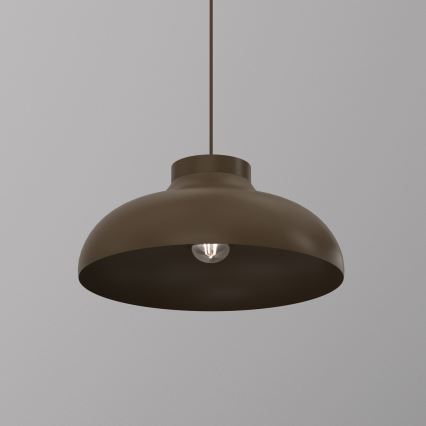 Hängeleuchte BASCA 1x E27/15W/230V braun