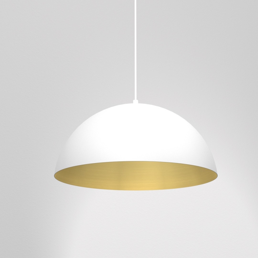 Hängeleuchte BETA 1xE27/60W/230V d. 35 cm weiß