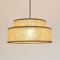 Hängeleuchte BOHO 1xE27/60W/230V beige
