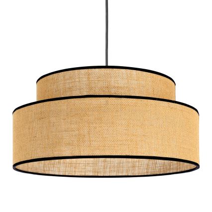Hängeleuchte BOHO 1xE27/60W/230V beige
