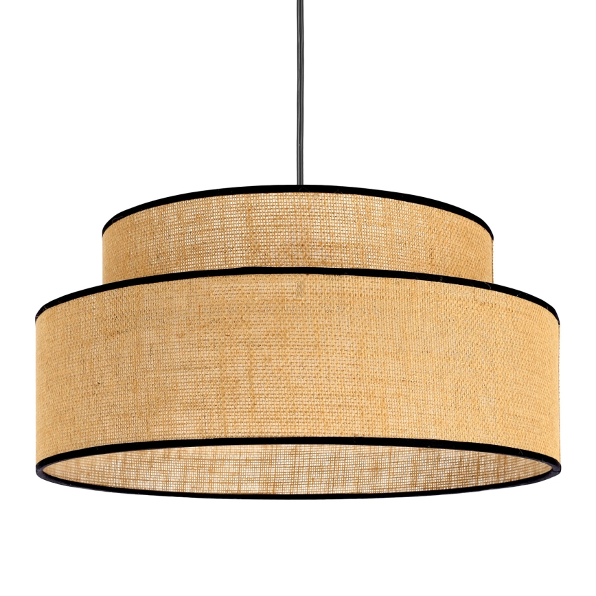 Hängeleuchte BOHO 1xE27/60W/230V beige