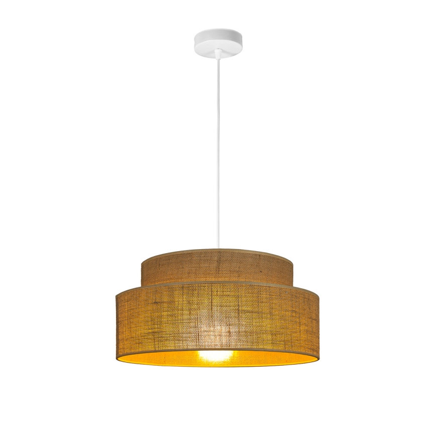 Hängeleuchte BOHO 1xE27/60W/230V beige