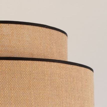 Hängeleuchte BOHO 1xE27/60W/230V d 40 cm beige