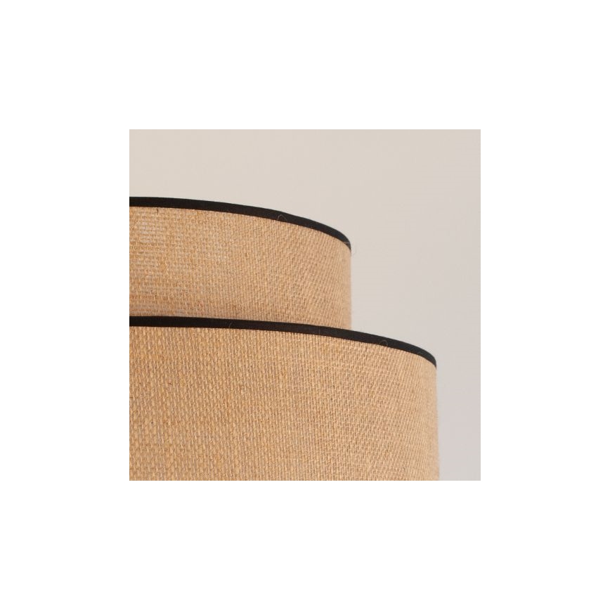 Hängeleuchte BOHO 1xE27/60W/230V d 40 cm beige