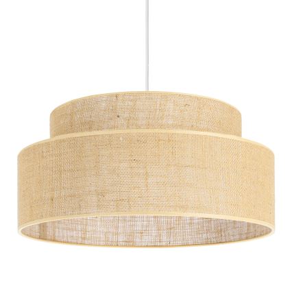 Hängeleuchte BOHO 1xE27/60W/230V d 40 cm beige