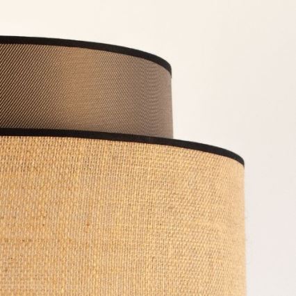 Hängeleuchte BOHO 1xE27/60W/230V d 40 cm braun/beige