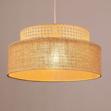 Hängeleuchte BOHO 1xE27/60W/230V Rattan