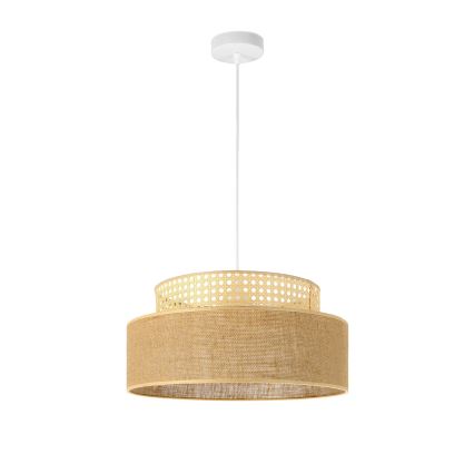 Hängeleuchte BOHO 1xE27/60W/230V Rattan
