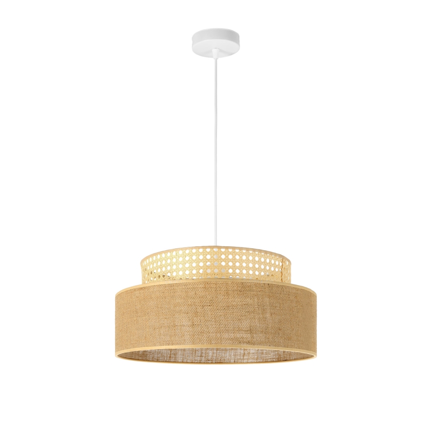 Hängeleuchte BOHO 1xE27/60W/230V Rattan