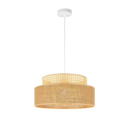 Hängeleuchte BOHO 1xE27/60W/230V Rattan