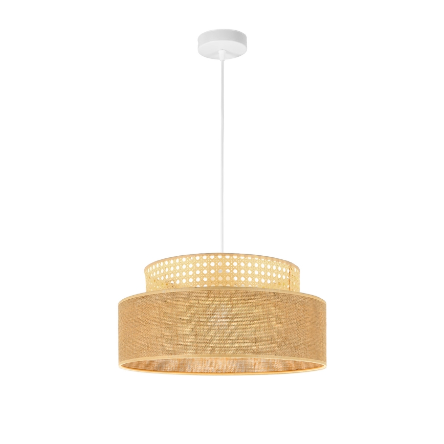 Hängeleuchte BOHO 1xE27/60W/230V Rattan