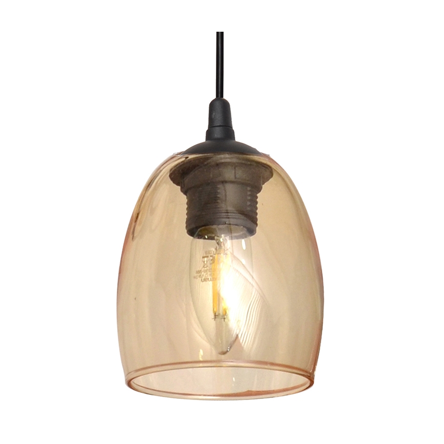 Hängeleuchte BRILLANT 1xE27/15W/230V beige
