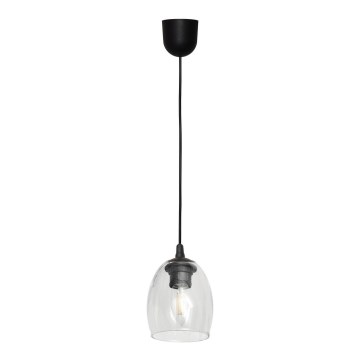 Hängeleuchte BRILLANT 1xE27/15W/230V durchsichtig