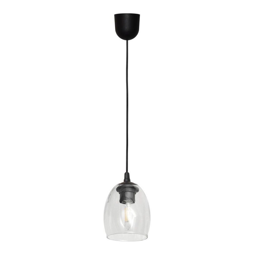 Hängeleuchte BRILLANT 1xE27/15W/230V durchsichtig