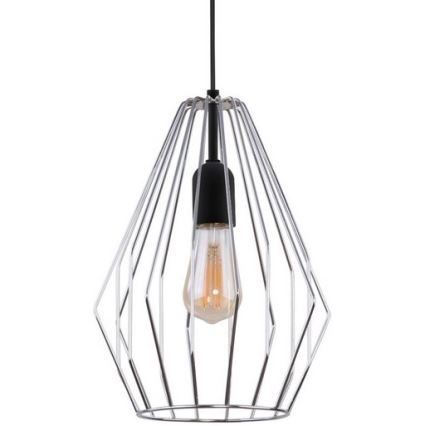 Hängeleuchte BRYLANT 1xE27/60W/230V glänzendes Chrom