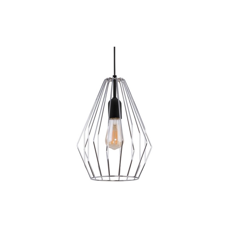 Hängeleuchte BRYLANT 1xE27/60W/230V glänzendes Chrom