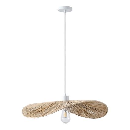 Hängeleuchte CALYPSO 1xE27/15W/230V d 55 cm Bambus