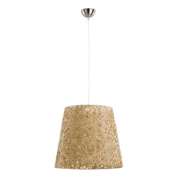 Hängeleuchte CANNUCIA 1xE27/15W/230V beige