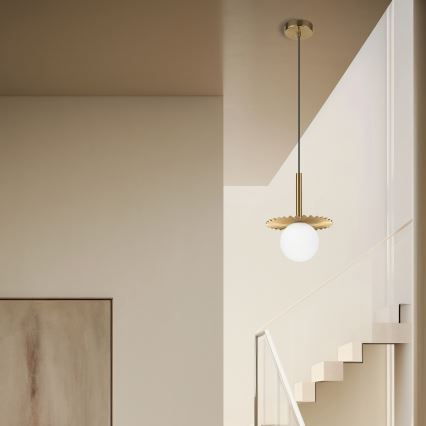 Hängeleuchte CHITA an Kabel 1xG9/5W/230V gold