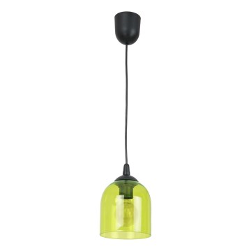 Hängeleuchte CHRIS 1xE27/60W/230V d 11 cm grün