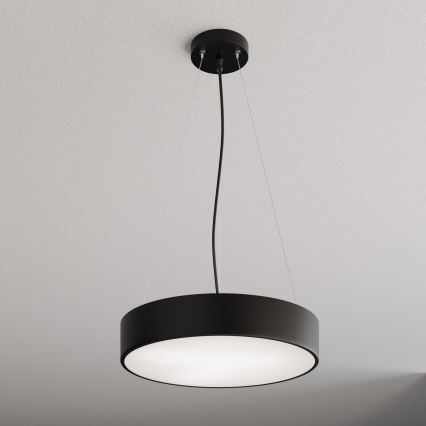 Hängeleuchte CLEO 3xE27/24W/230V d 40 cm schwarz